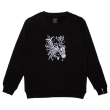 Load image into Gallery viewer, L&#39;amour C&#39;est L&#39;obscurite Embroidered Crewneck Sweatshirt
